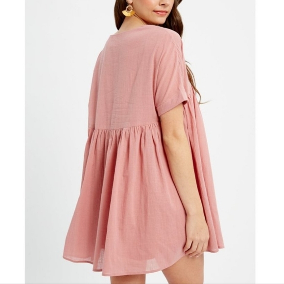 Listicle Babydoll Dress - Picture 6 of 13